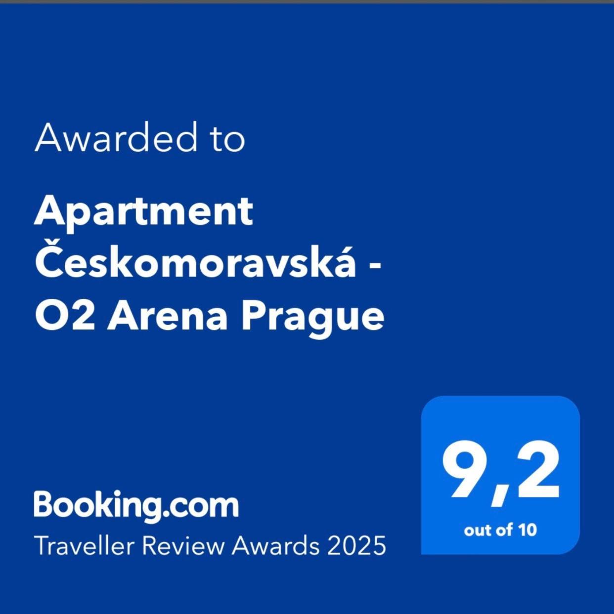 Apartment Ceskomoravska - O2 Arena Prag Exterior foto